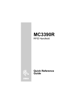 Zebra MC3390R Reference guide
