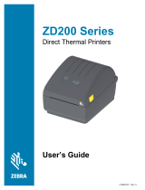 Zebra ZD200 Owner's manual