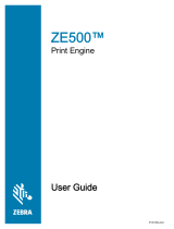 Zebra ZE500 User guide