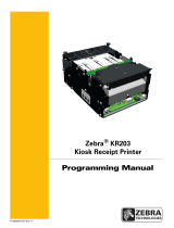 Zebra KR203 Owner's manual