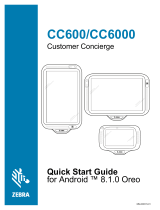 Zebra CC600/CC6000 Quick start guide