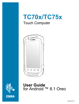 Zebra TC70x User guide