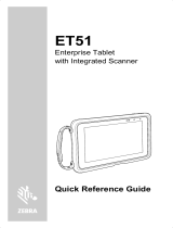 Zebra ET51 Reference guide