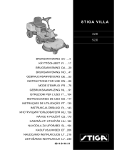 Stiga Villa 520 Operating instructions