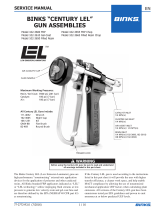 Binks Century FRP Spray Guns User manual