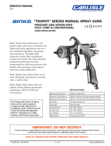 Binks Trophy Full Size & Touch-Up Gun Owner's manual