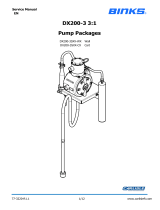 Carlisle BINKS - DX 200-3 Diaphragm Pump User manual
