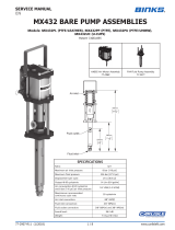 Binks MX Lite Paint Pumps User manual