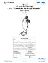 Carlisle MX Lite Paint Pumps Owner's manual