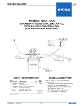 Binks Model 2100 Spray Gun User manual