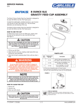 Binks Cups & Accessories User manual