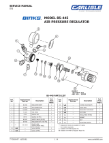 Binks Air Regulators Owner's manual