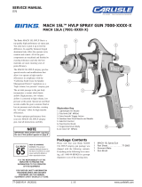 Binks MACH 1SL Spray Gun User manual