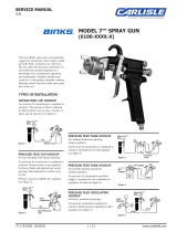 BinksModel 7 Spray Gun