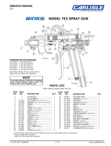 Binks 7E2 Gun Owner's manual