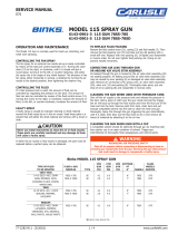 BinksModel 115 Spray Gun