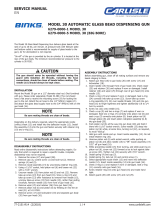 Binks Model 30 and 30A Bead Automatic Spray Guns User manual