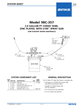 Binks Pressure Tank Outfits User manual