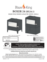 Blaze King Boxer 24 Owner's manual