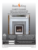 Blaze King Clarity 2118 IPI Owner's manual