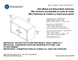 Whalen CSCMWWC-3/1218515 User manual