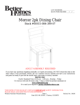 WhalenMercer 2pk Dining Chair