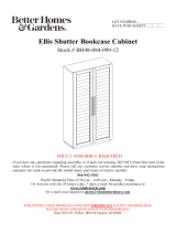 WhalenEllis Shutter Bookcase Cabinet