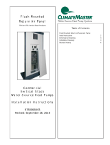 ClimateMaster  Tranquility® Vertical StackTSM Series¾ – 3 Tons (2.6 – 10.6 kW)  Install Manual