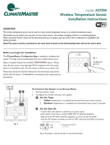 ClimateMaster AST014 - Remote Wireless Sensor  Owner's manual