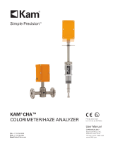 Kam CHA Colorimeter / Haze Analyzer User manual