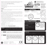 WowWee Untamed: Dire-wolf and Sabre-tooth Tiger User manual