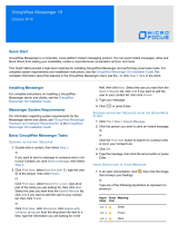 Novell Messenger 18 (GroupWise Messenger 18) Quick start guide