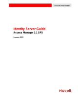 Novell Access Manager 3.1 SP4  User guide