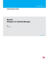 Novell Designer 3.0 for Identity Manager  User guide