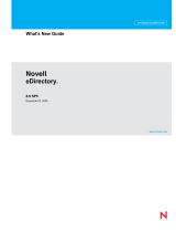 Novell eDirectory 8.8 User guide