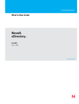 Novell eDirectory 8.8 User guide