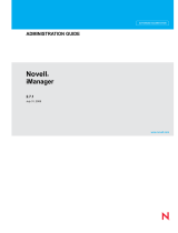 Novell iManager 2.7.x User guide