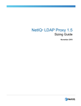 Novell LDAP Proxy 1.0 User guide