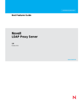 Novell LDAP Proxy 1.0 User guide
