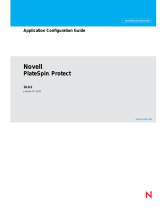 Novell PlateSpin Protect 10.2 User guide