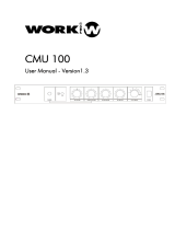 Work Pro CMU 100 User manual
