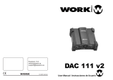 Work-pro DAC 111 V2 User manual