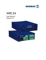 Work Pro WPE 24 User manual