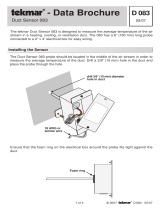 tekmar Duct Sensor 083  Installation guide