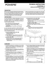 Powers HydroPanel II 450-410P Installation guide