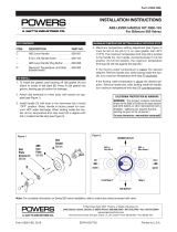 Powers 900 Installation guide