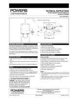 Powers Process Controls 410 396 Installation guide