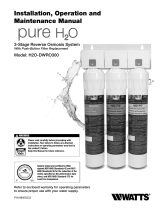 Watts Pure H20 Installation guide