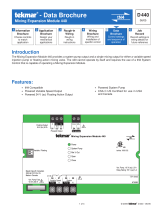 tekmar Mixing Expansion Module 440  Installation guide