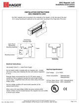 Hagerco 2941 - Magnetic Lock Installation guide
